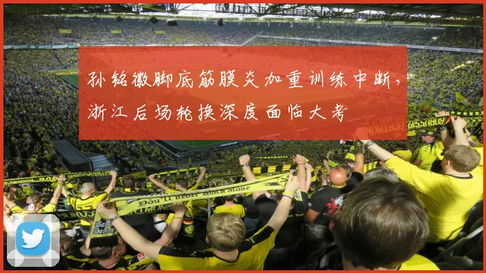 孙铭徽脚底筋膜炎加重训练中断,浙江后场轮换深度面临大考